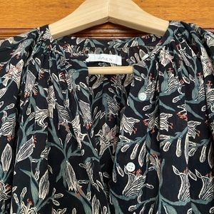 Beautiful floral printed Doen Jane blouse